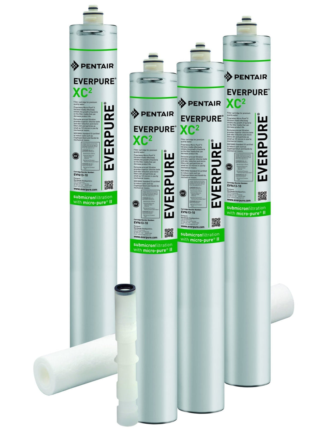 Everpure High Flow Quad CSR XC Cartridge Kit EV9628-29 - Efilters.ca