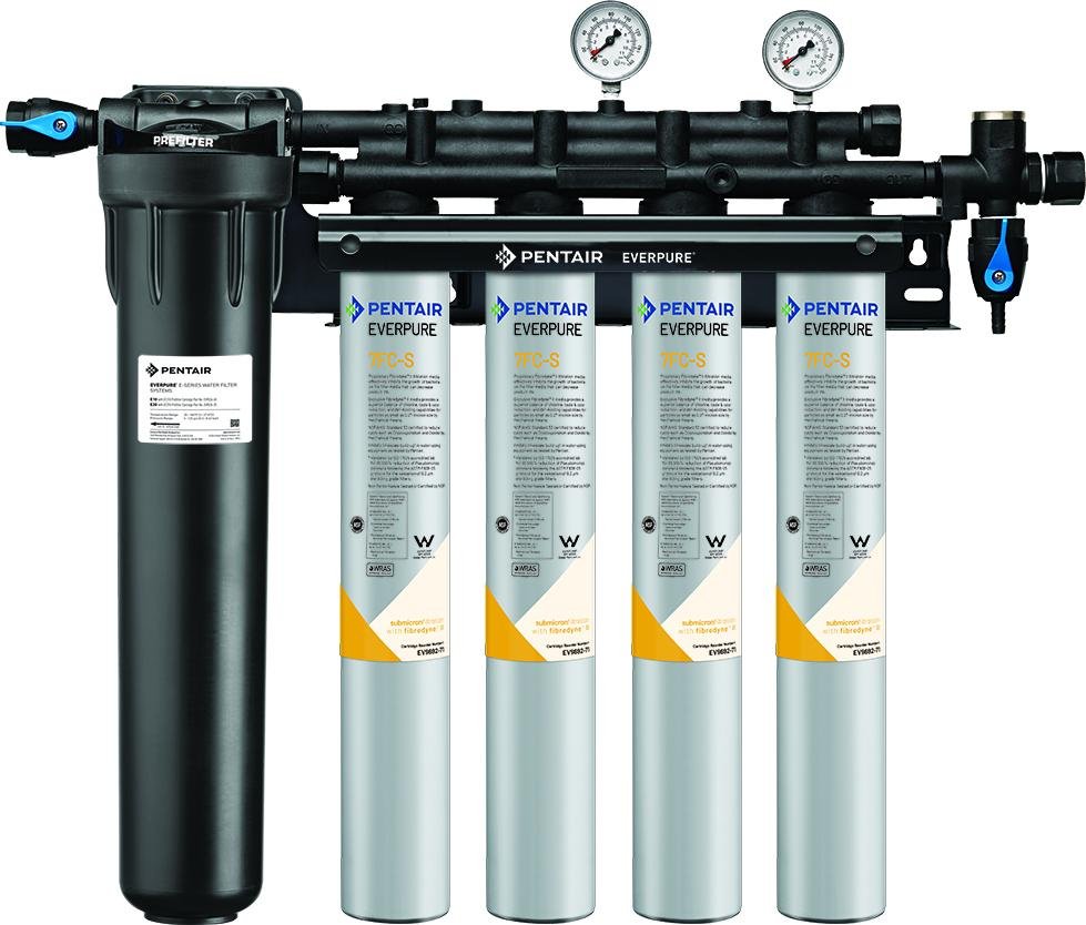 Everpure Insurice PF Quad 7FCS Water Filter System EV9327-74 - Efilters.ca