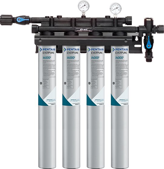 Everpure Insurice Quad 4000(2) Water Filter System EV932504 - Efilters.ca