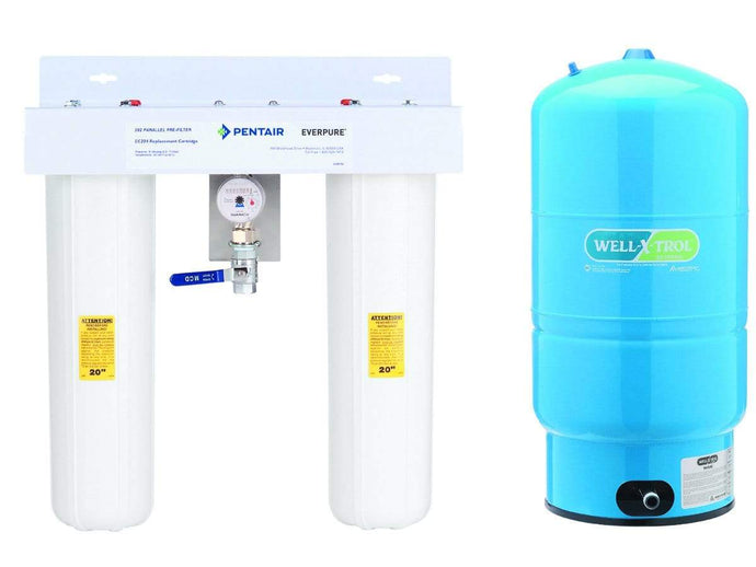 Everpure Parallel 202 Prefilter & 12.0 Gallon Surge Tank EV9336-52 - Efilters.ca