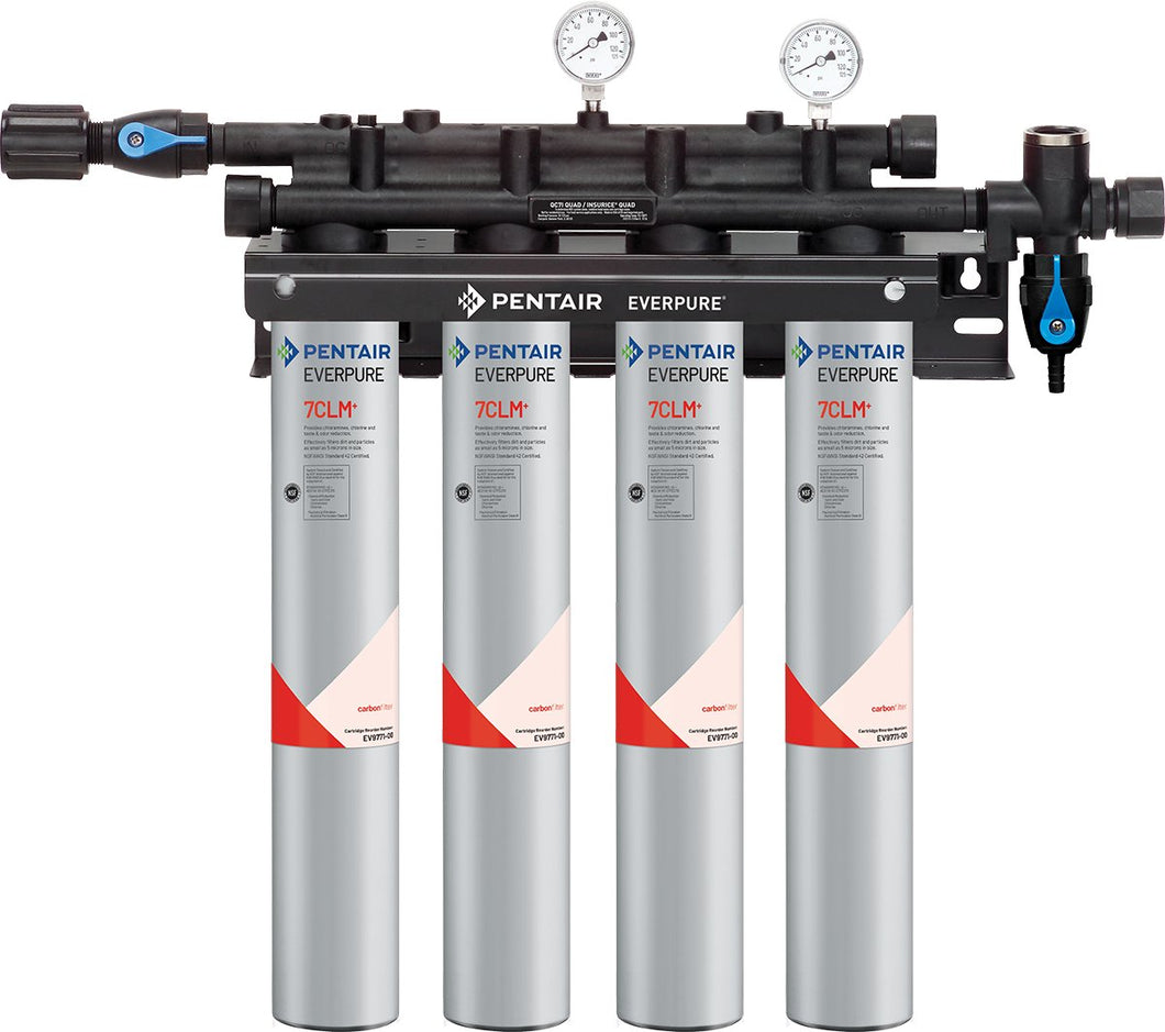 Everpure QC7i Quad 7CLM+ Water Filter System EV977114 - Efilters.ca