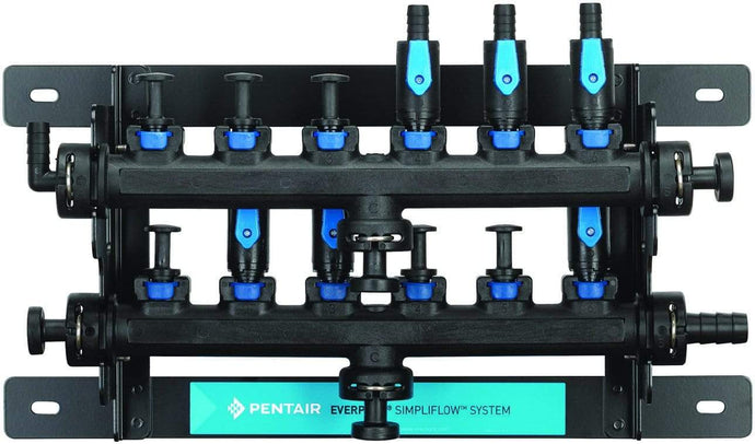 Everpure SimpliFlow Twin Standard Manifold EV9962-00 - Efilters.ca