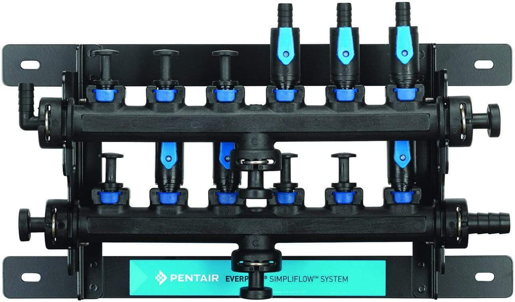 Everpure SimpliFlow Twin Standard Manifold EV9962-00 - Efilters.ca