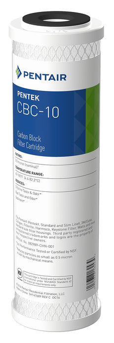Pentek CBC-10 Carbon Block Cartridge #15516243 (12 pack) - Efilters.ca